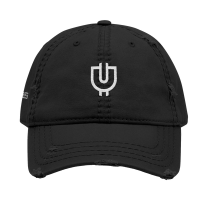 Useless Embroidered Ripped Hat