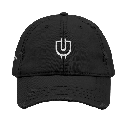 Useless Embroidered Ripped Hat
