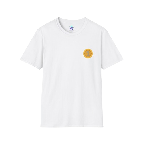 1 coin cotton Tee