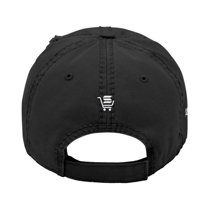 Useless Embroidered Ripped Hat
