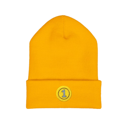 1 coin cooton beanie