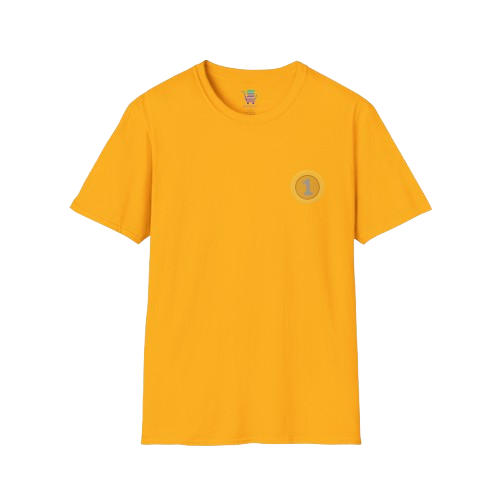 1 coin cotton Tee